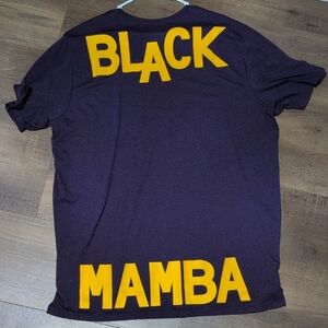 Men's Purple Graphic 'Black Mamba' T-Shirt